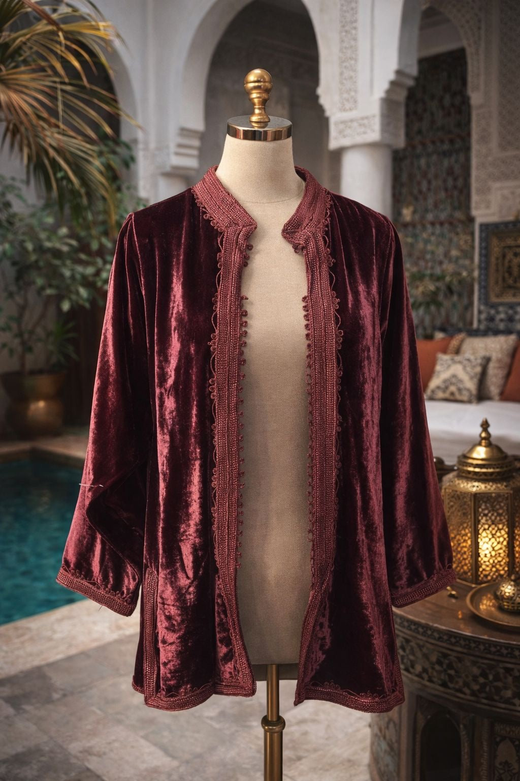 Kimono velvet crush