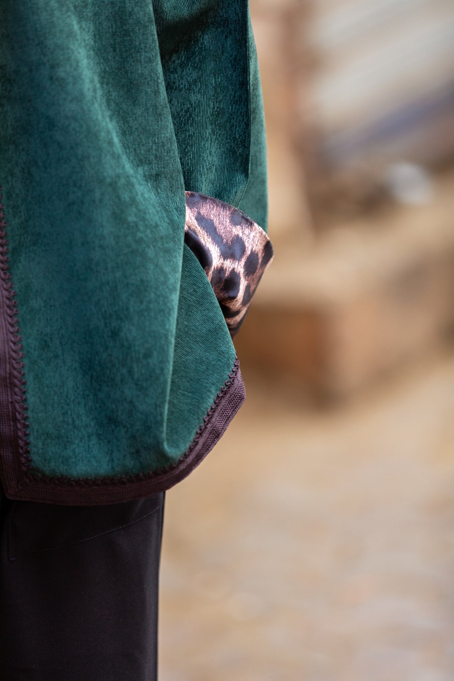 Veste NAWAF en velour unisexe