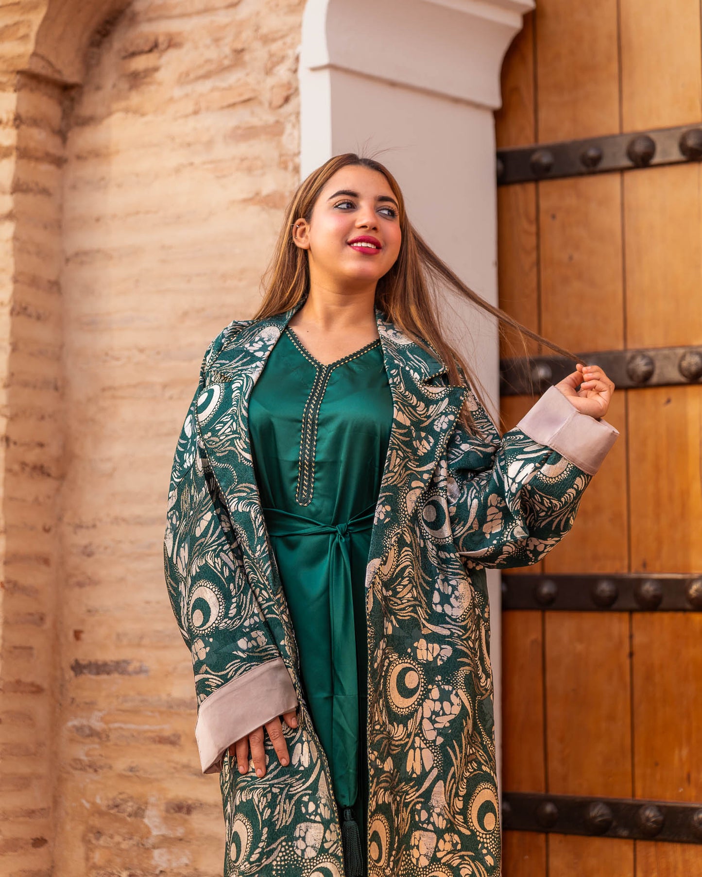 Kimono Emir en brocard