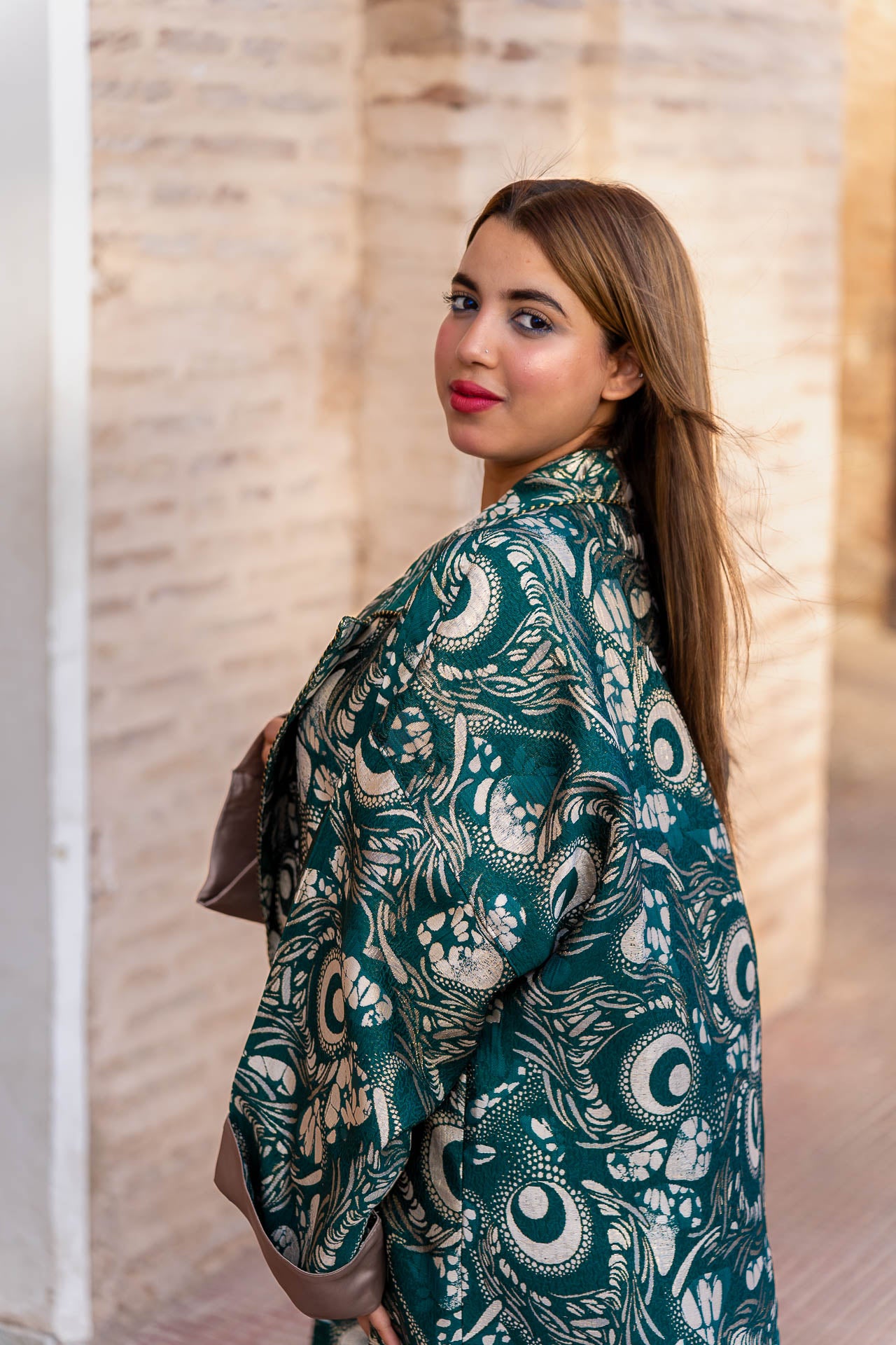 Kimono Emir en brocard