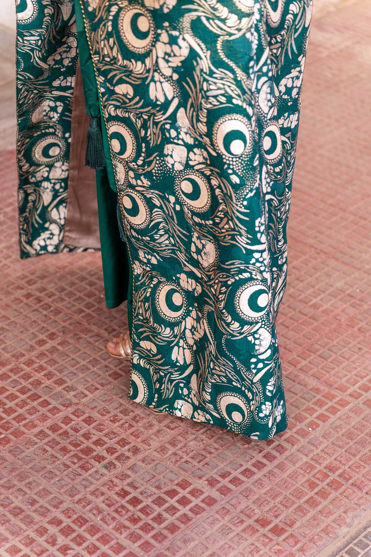 Kimono Emir en brocard