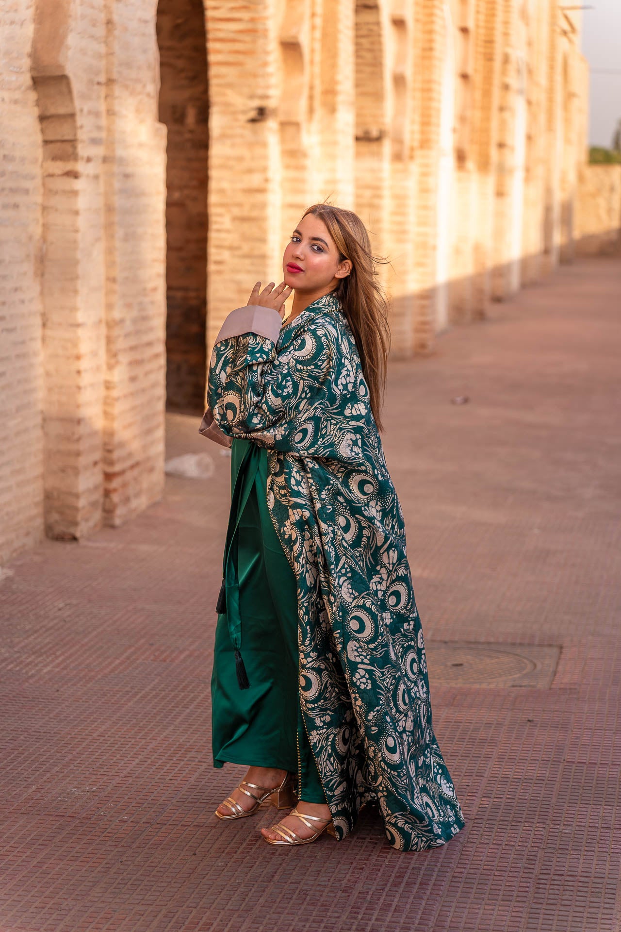 Kimono Emir en brocard