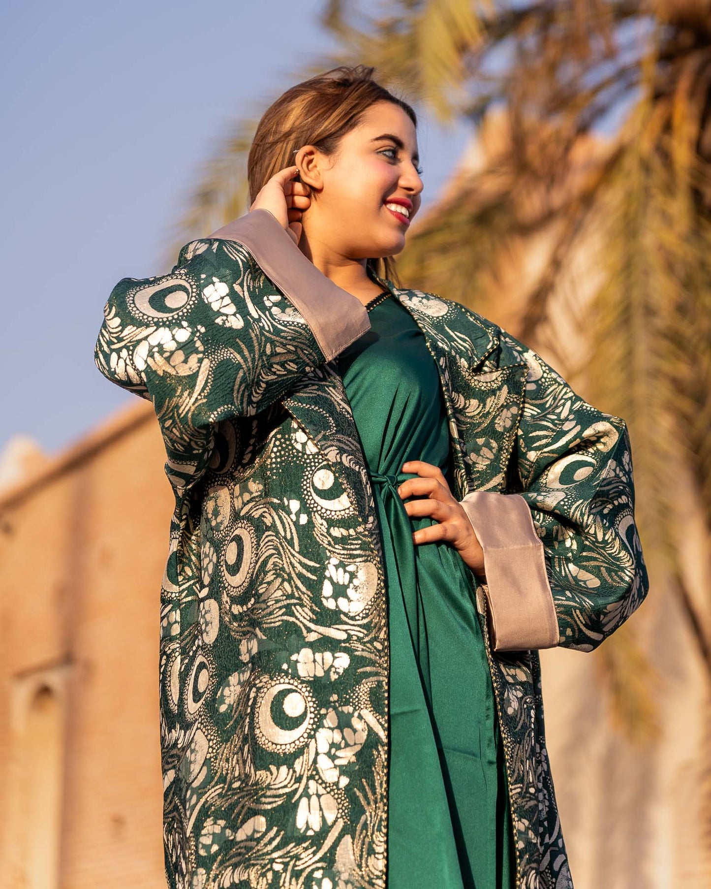 Kimono Emir en brocard