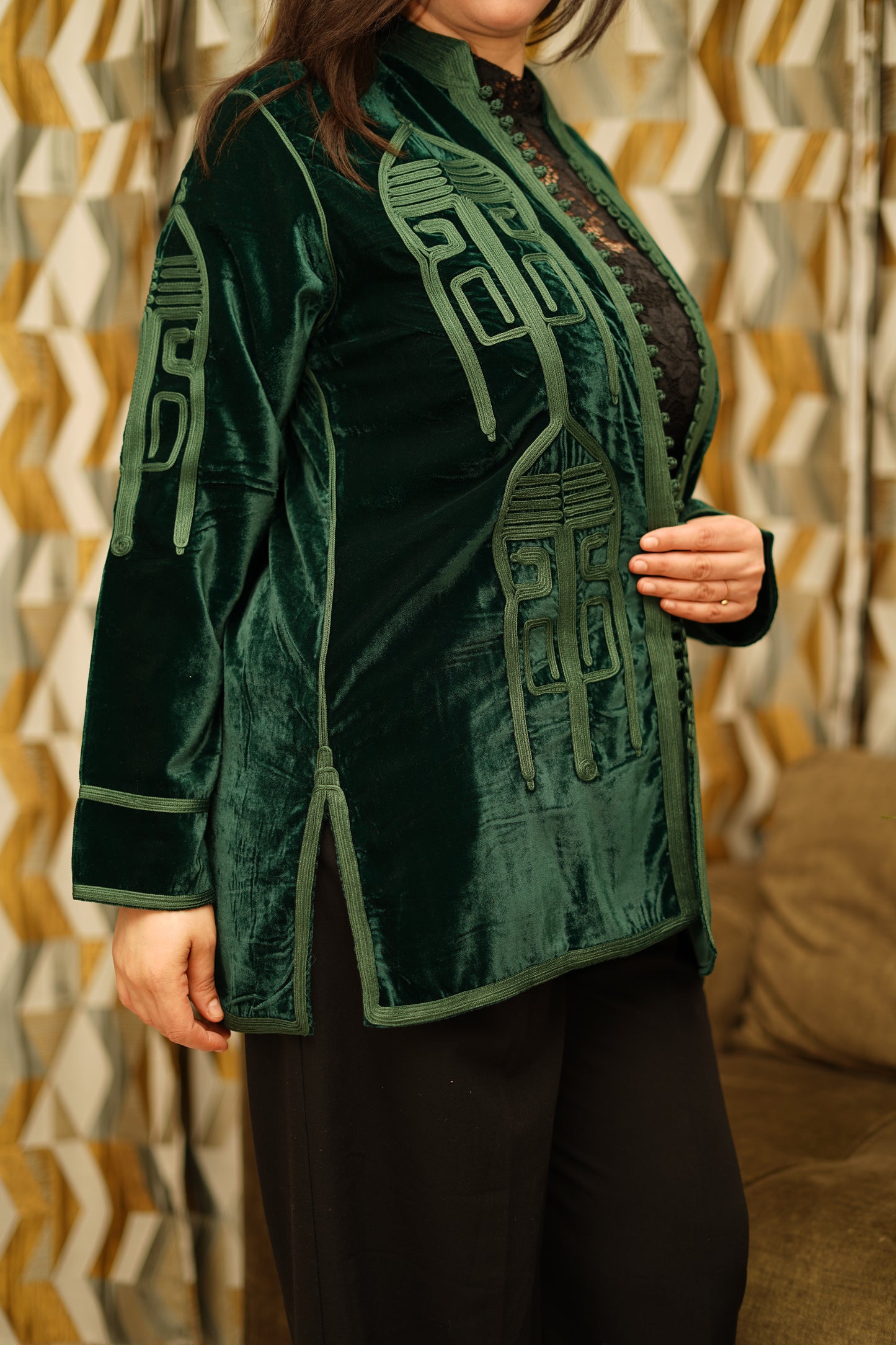 kimono velvet crush