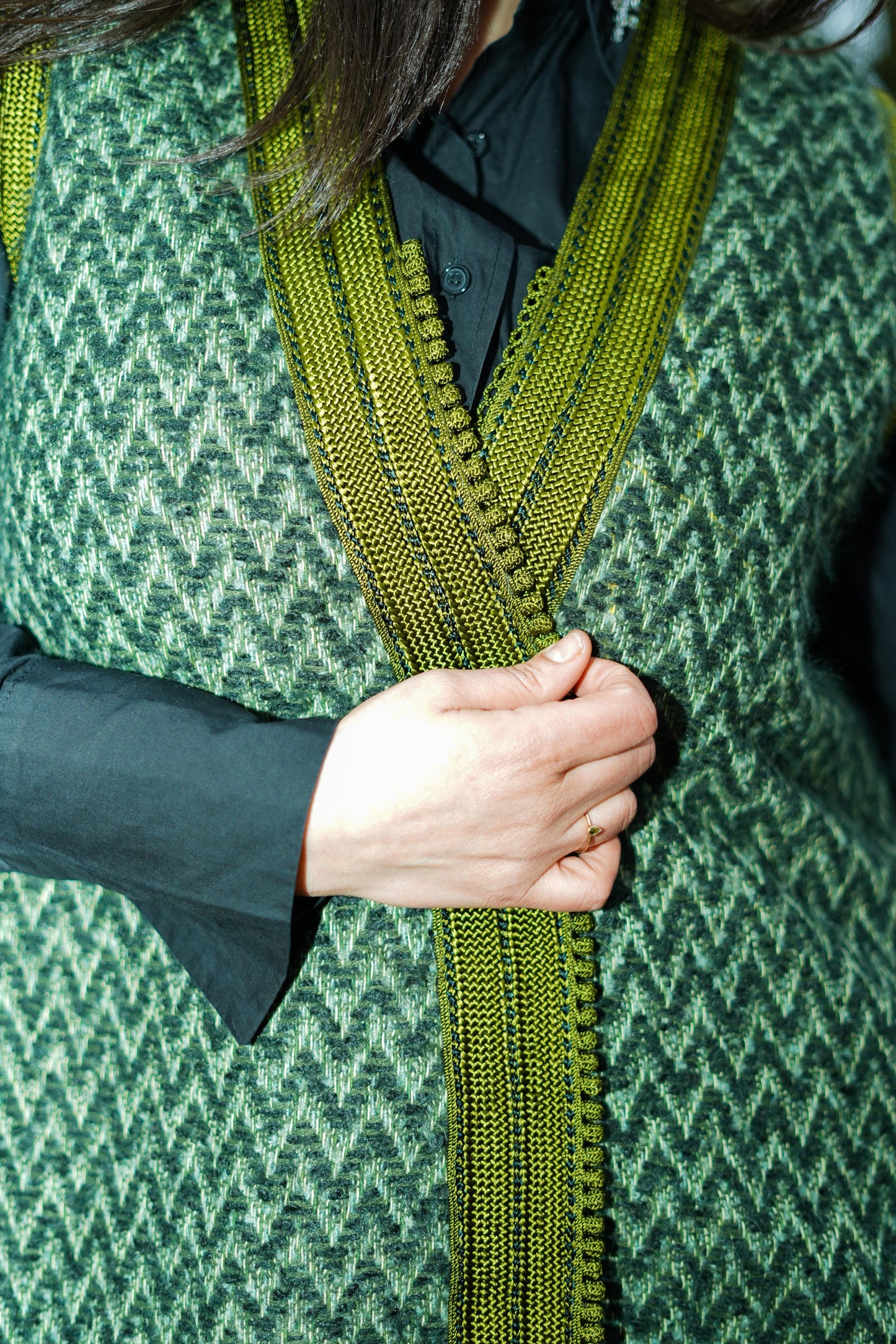 GILET TWEED