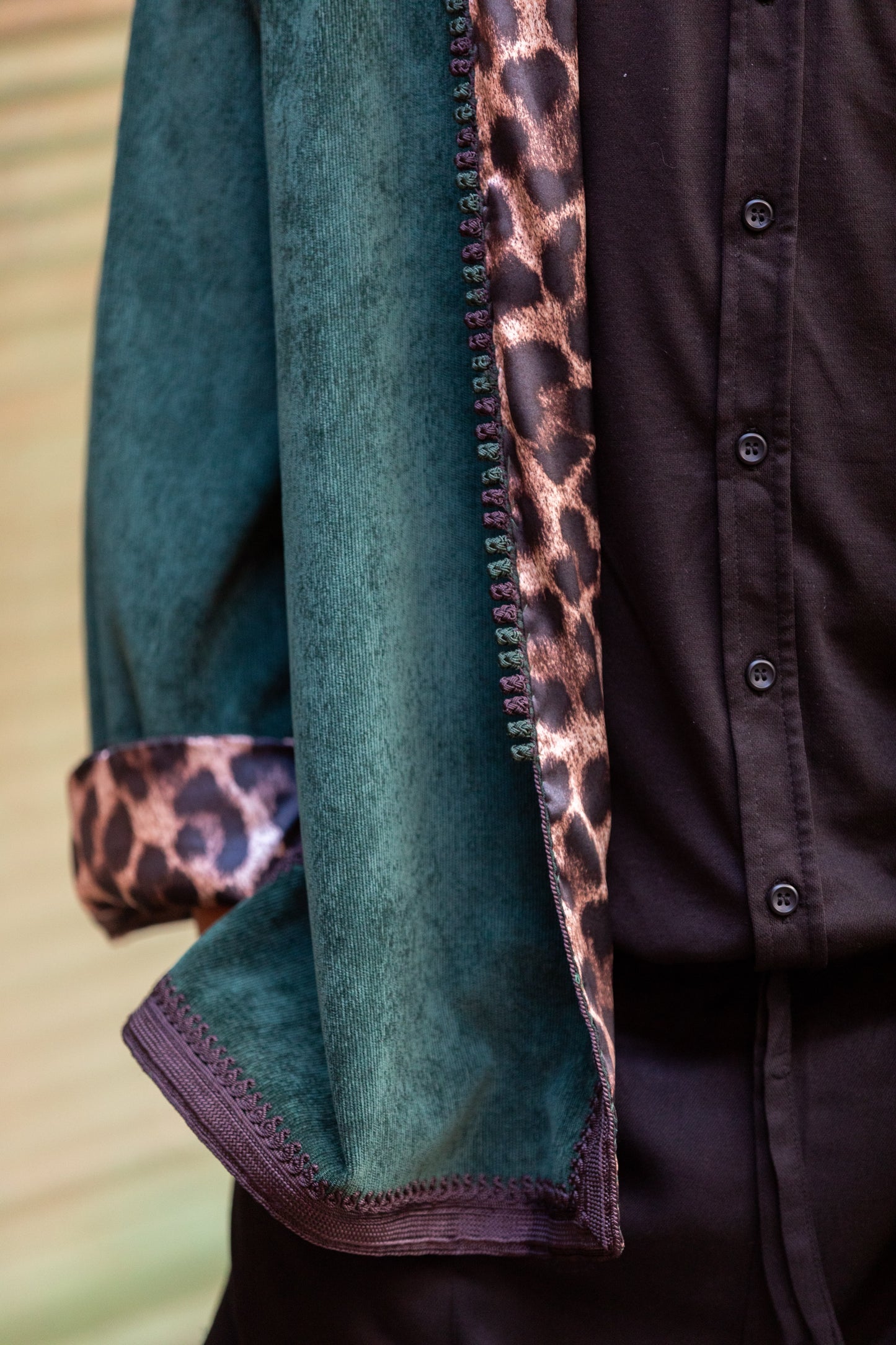 Veste NAWAF en velour unisexe