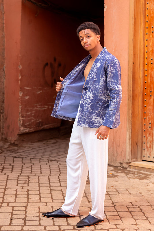 Kimono Indigo Sauvage