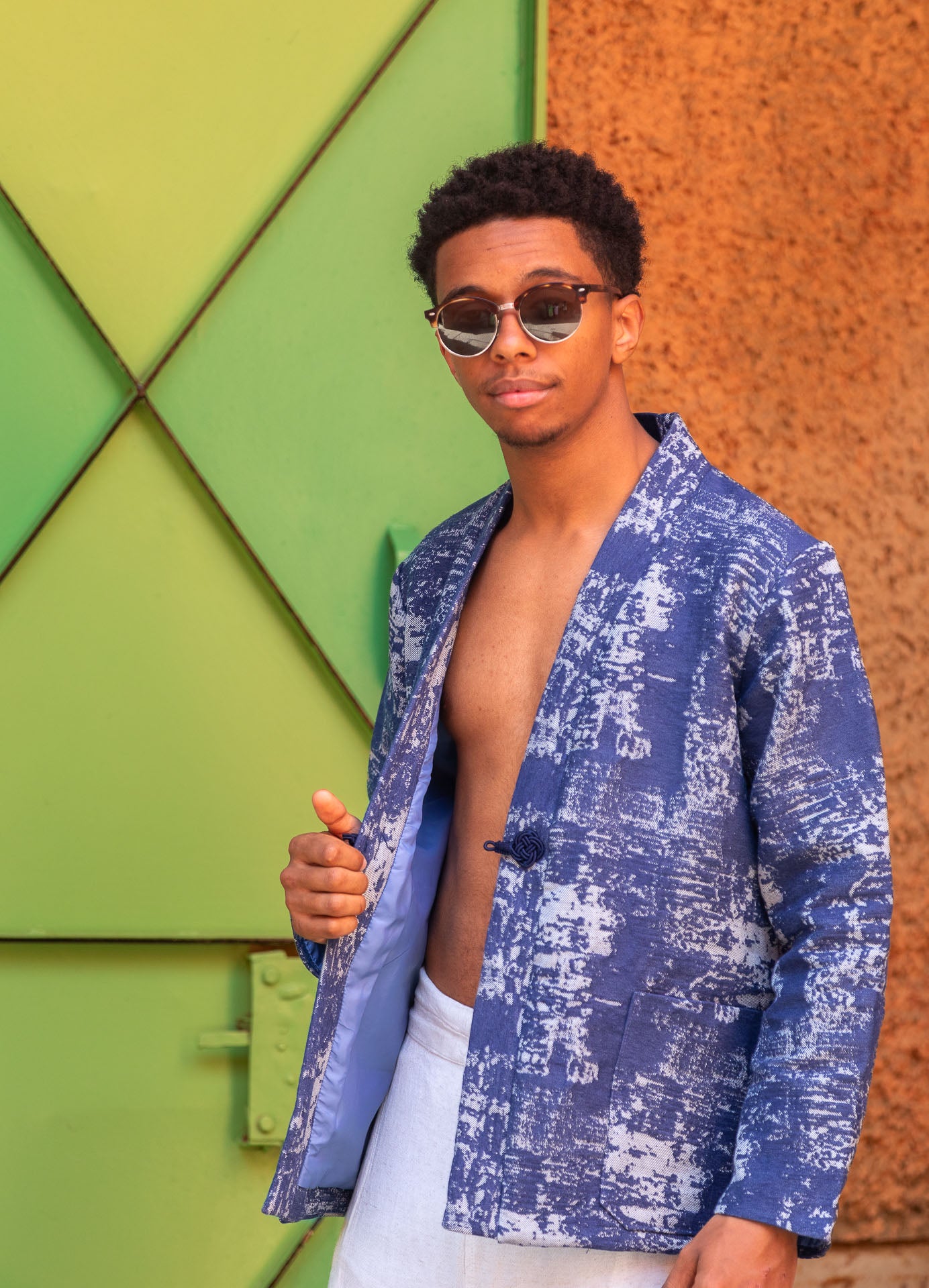 Kimono Indigo Sauvage