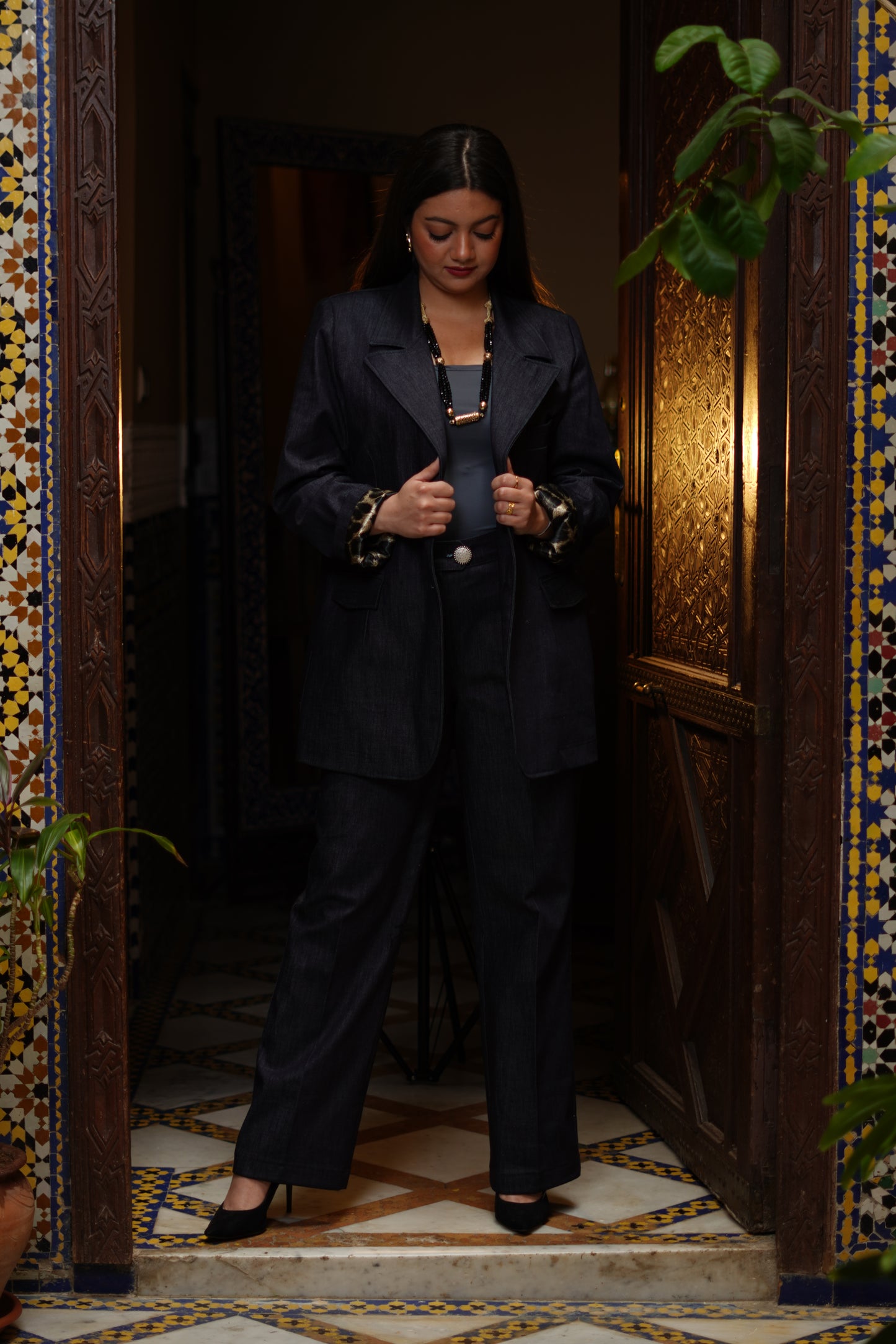 Tailleur NADIR en DENIM