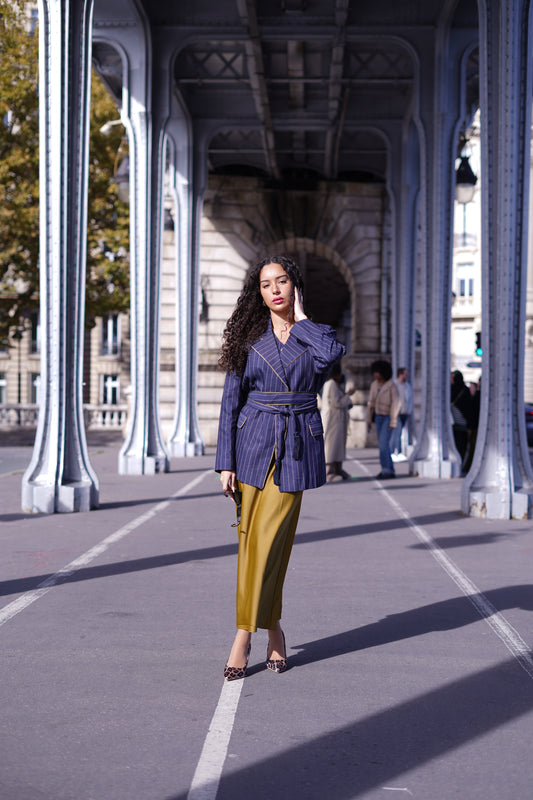 Veste croisée ZAYNA