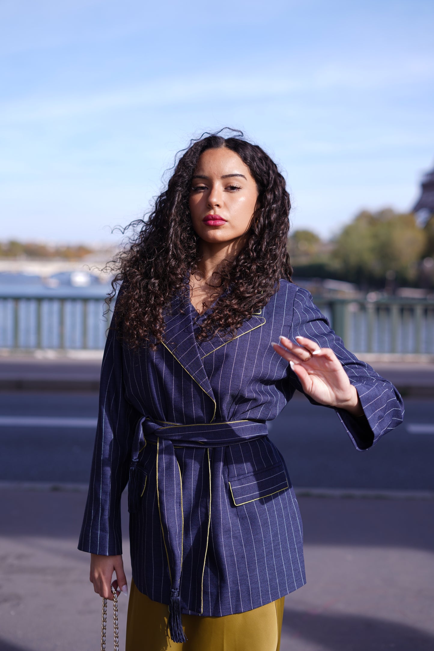 Veste croisée ZAYNA