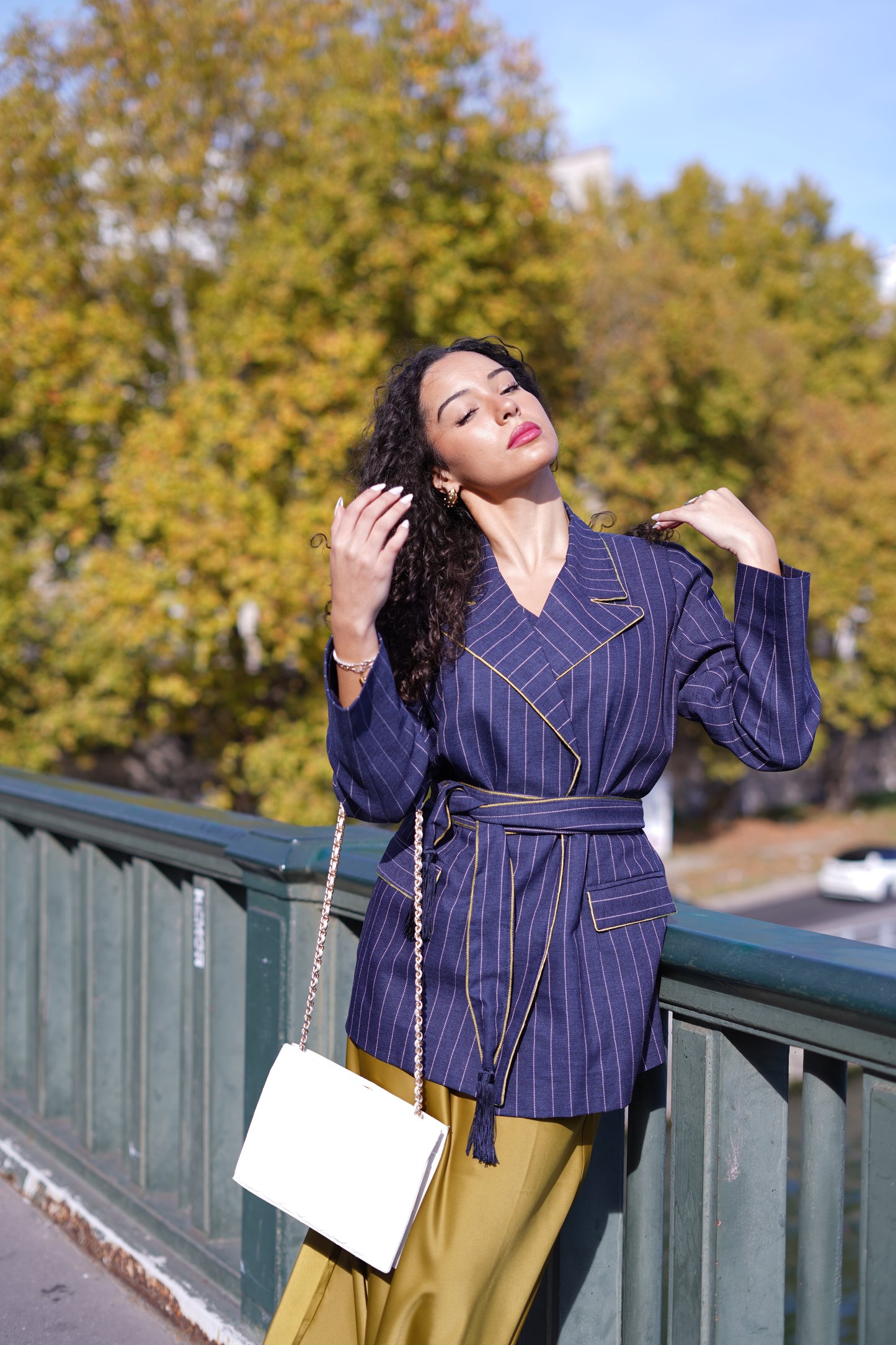 Veste croisée ZAYNA