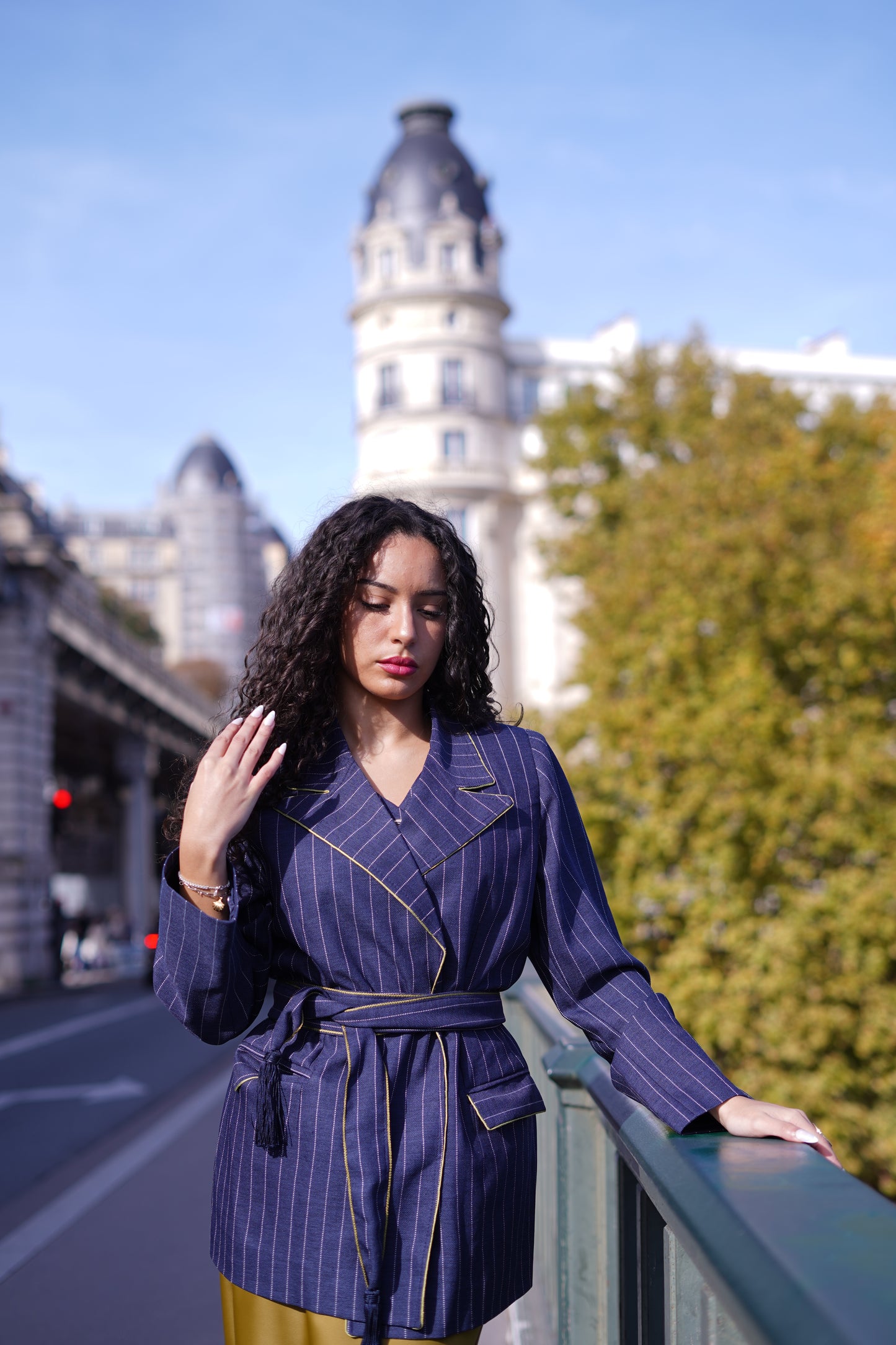 Veste croisée ZAYNA