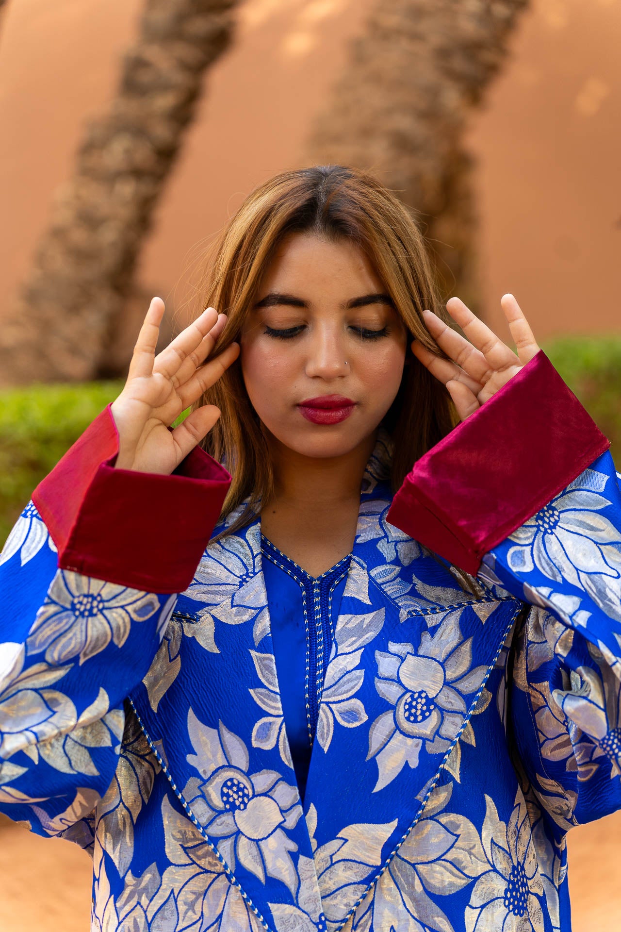 Kimono Jawhar en brocard