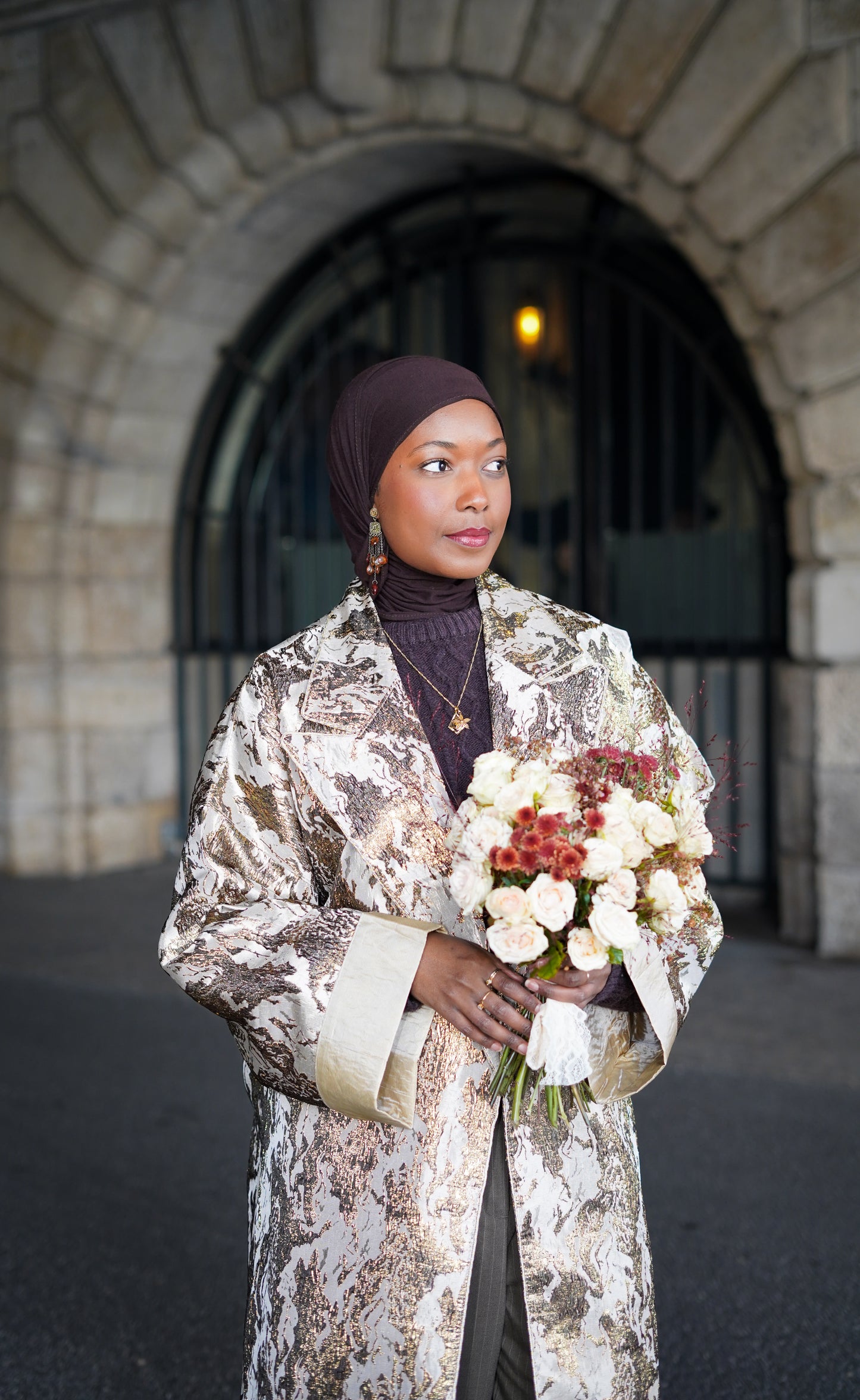 Kimono en brocard EMIR