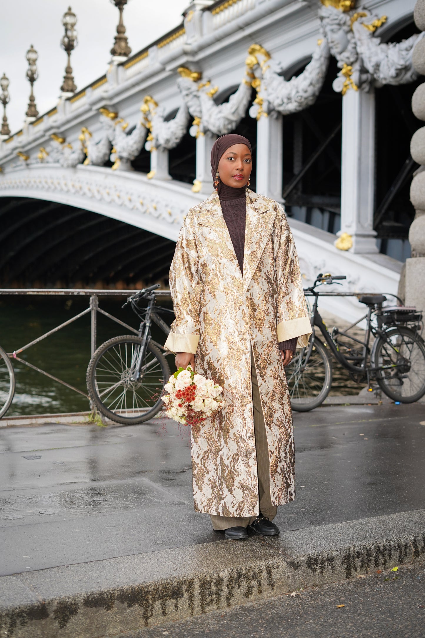 Kimono en brocard EMIR