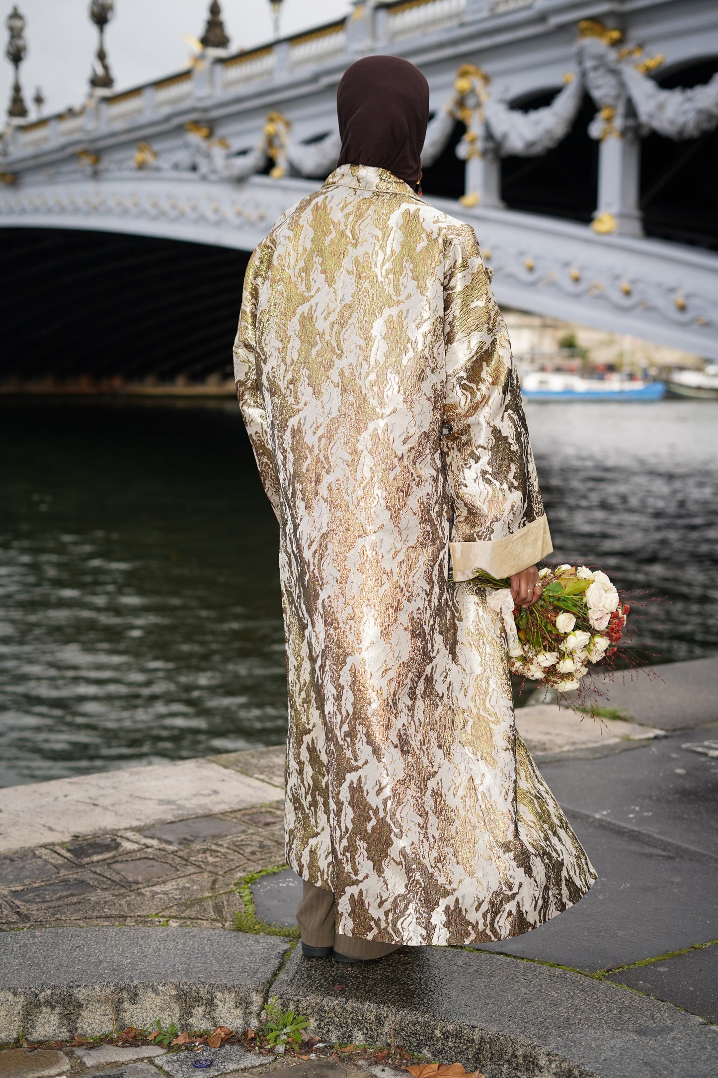 Kimono en brocard EMIR