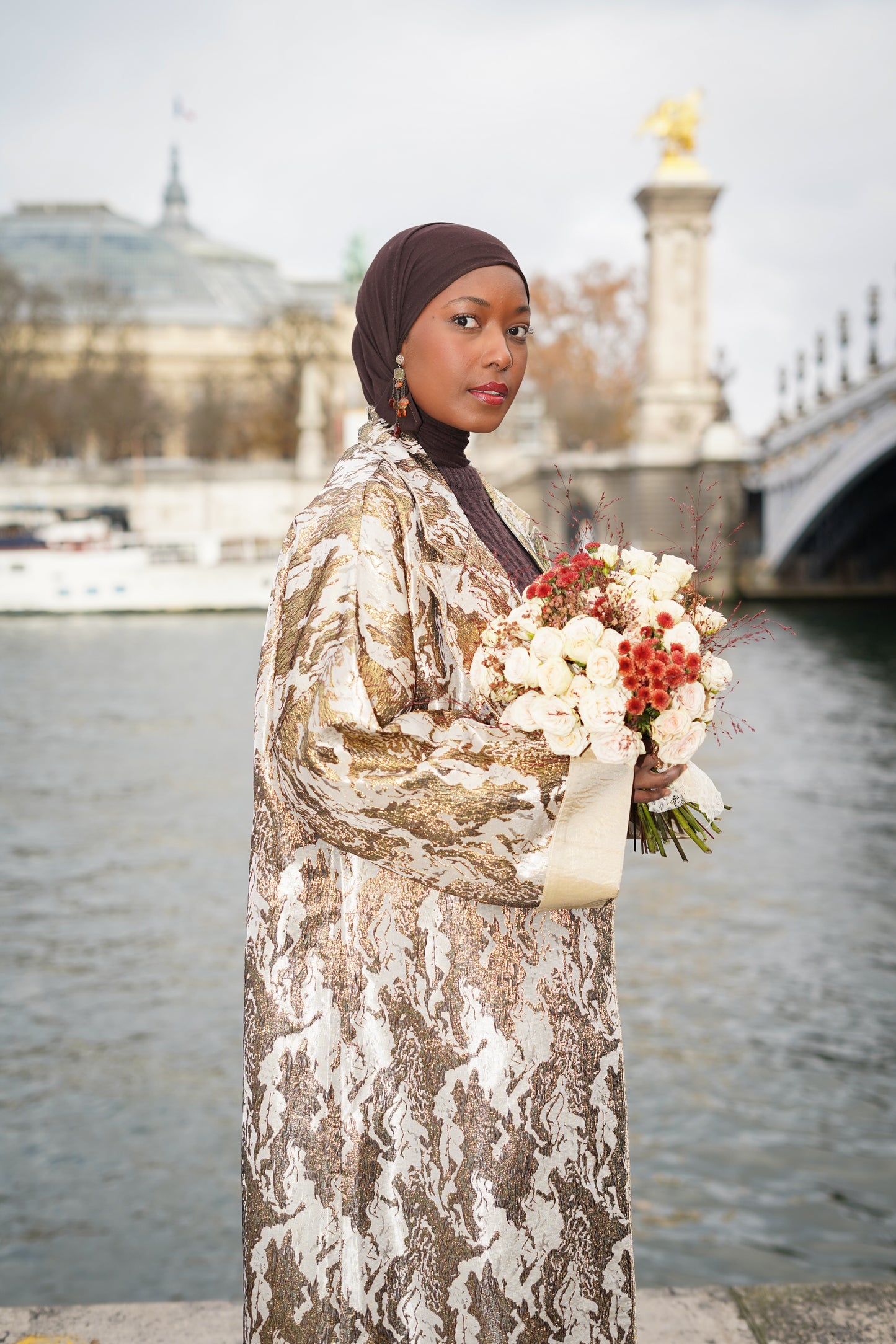 Kimono en brocard EMIR