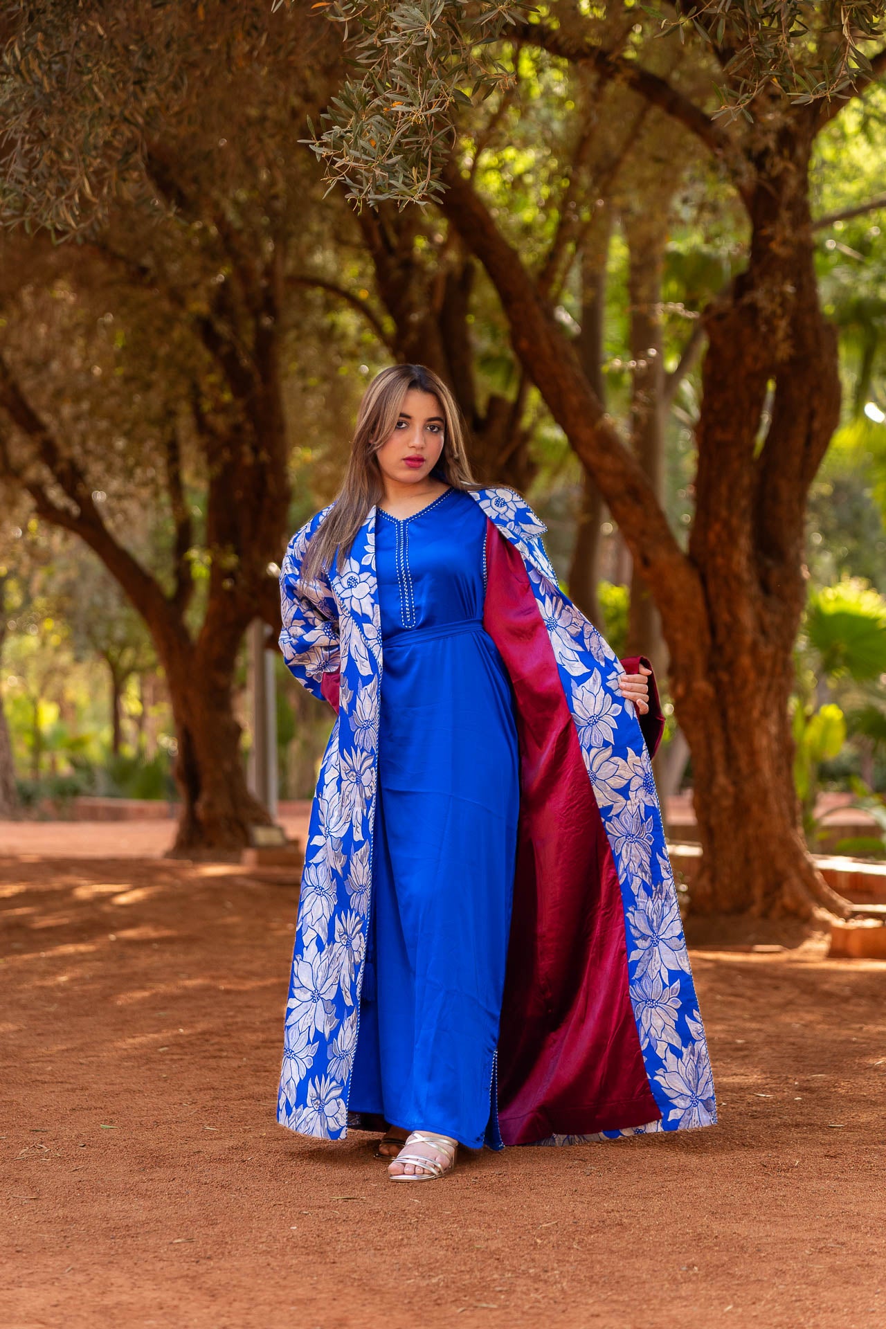 Kimono Jawhar en brocard