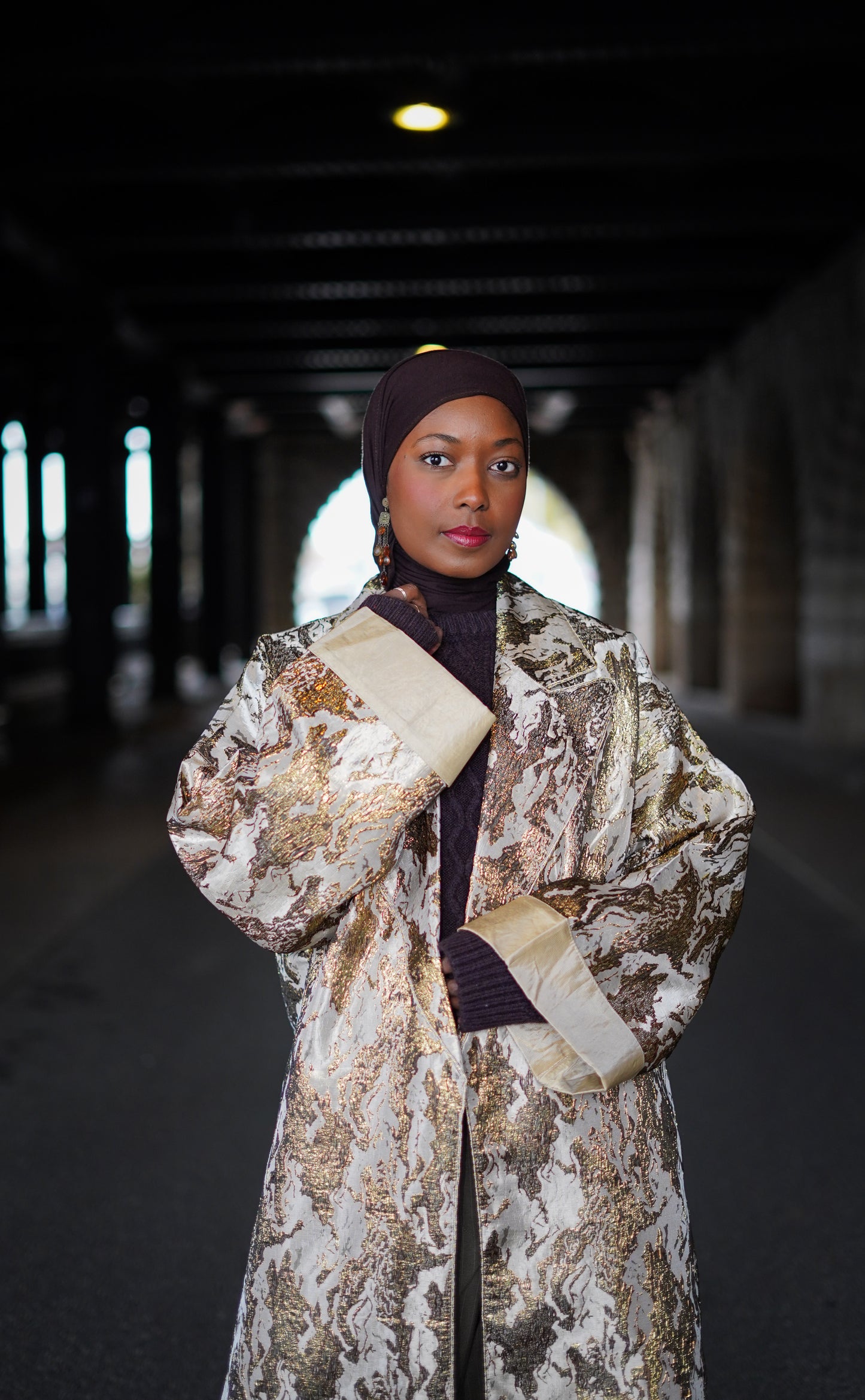 Kimono en brocard EMIR