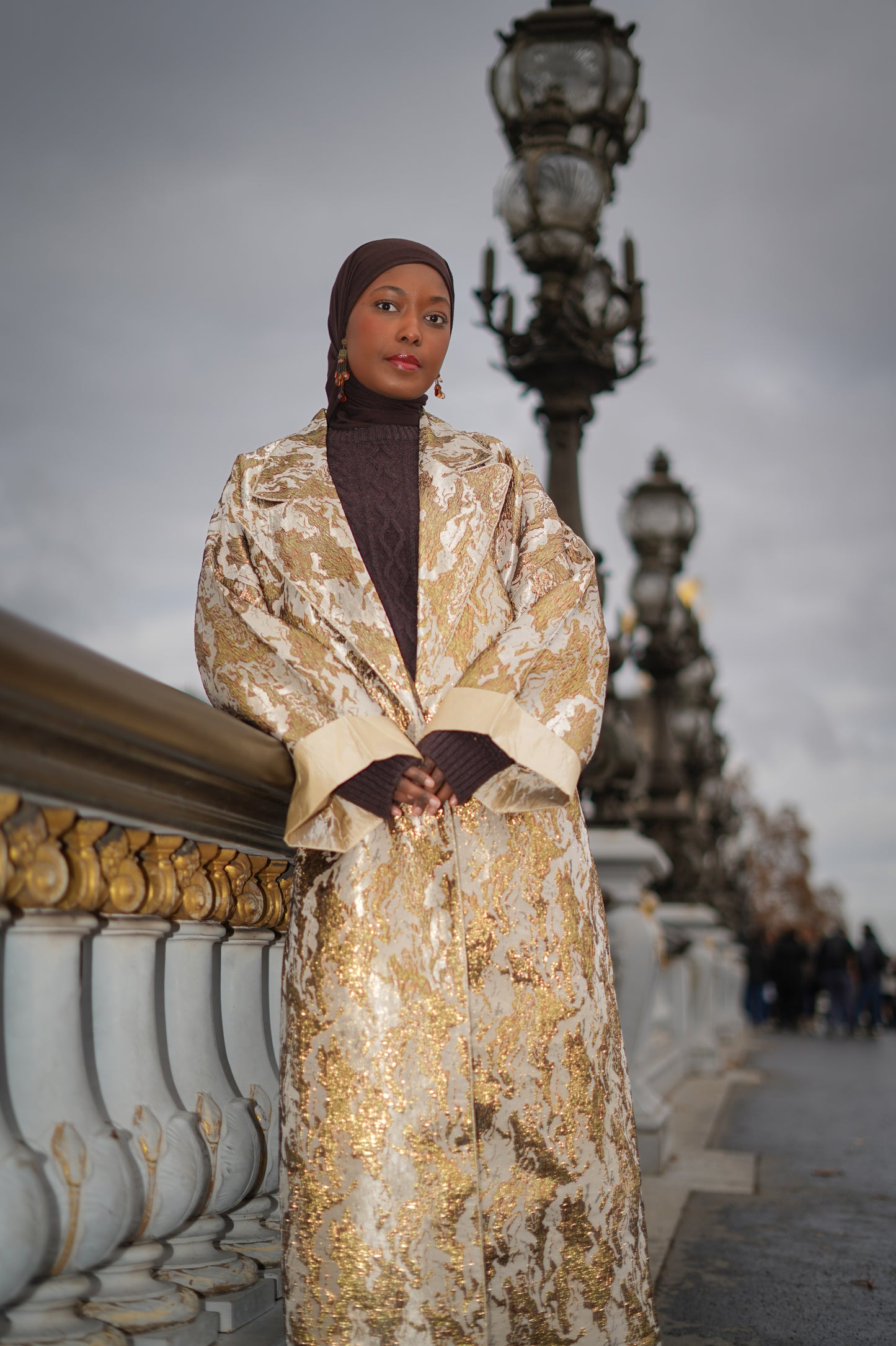 Kimono en brocard EMIR