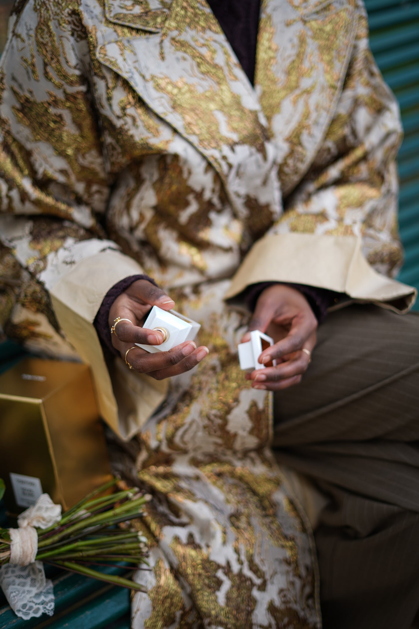 Kimono en brocard EMIR