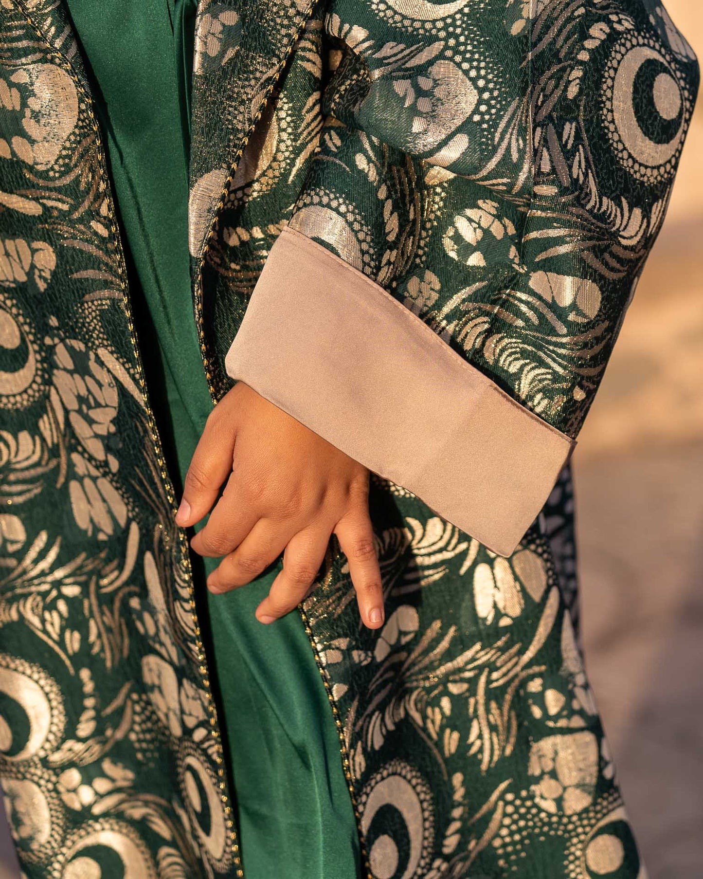 Kimono Emir en brocard