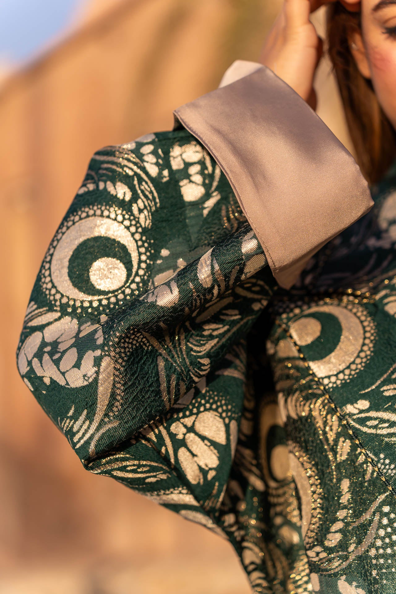 Kimono Emir en brocard