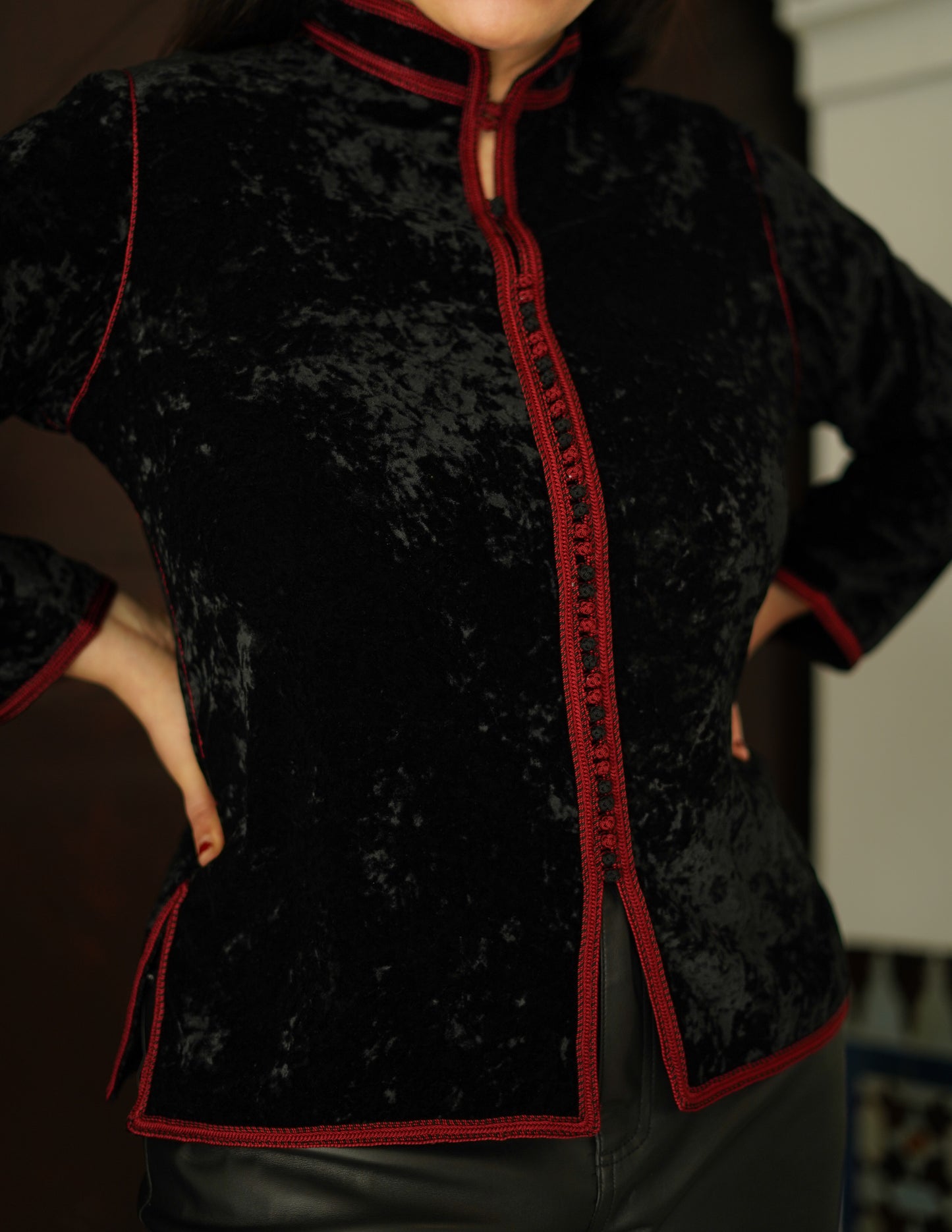 Chemisier Velvet Crush