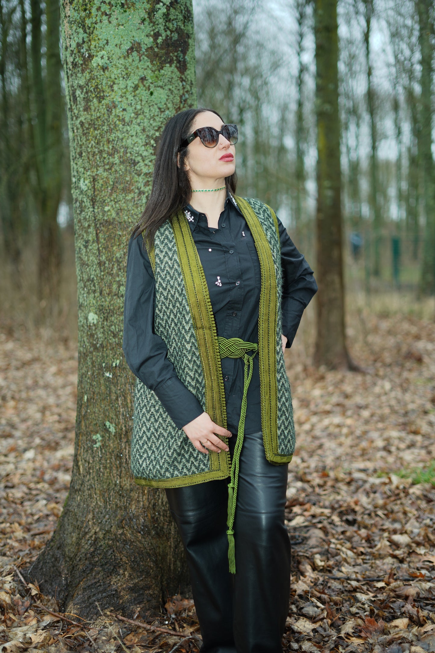 GILET TWEED