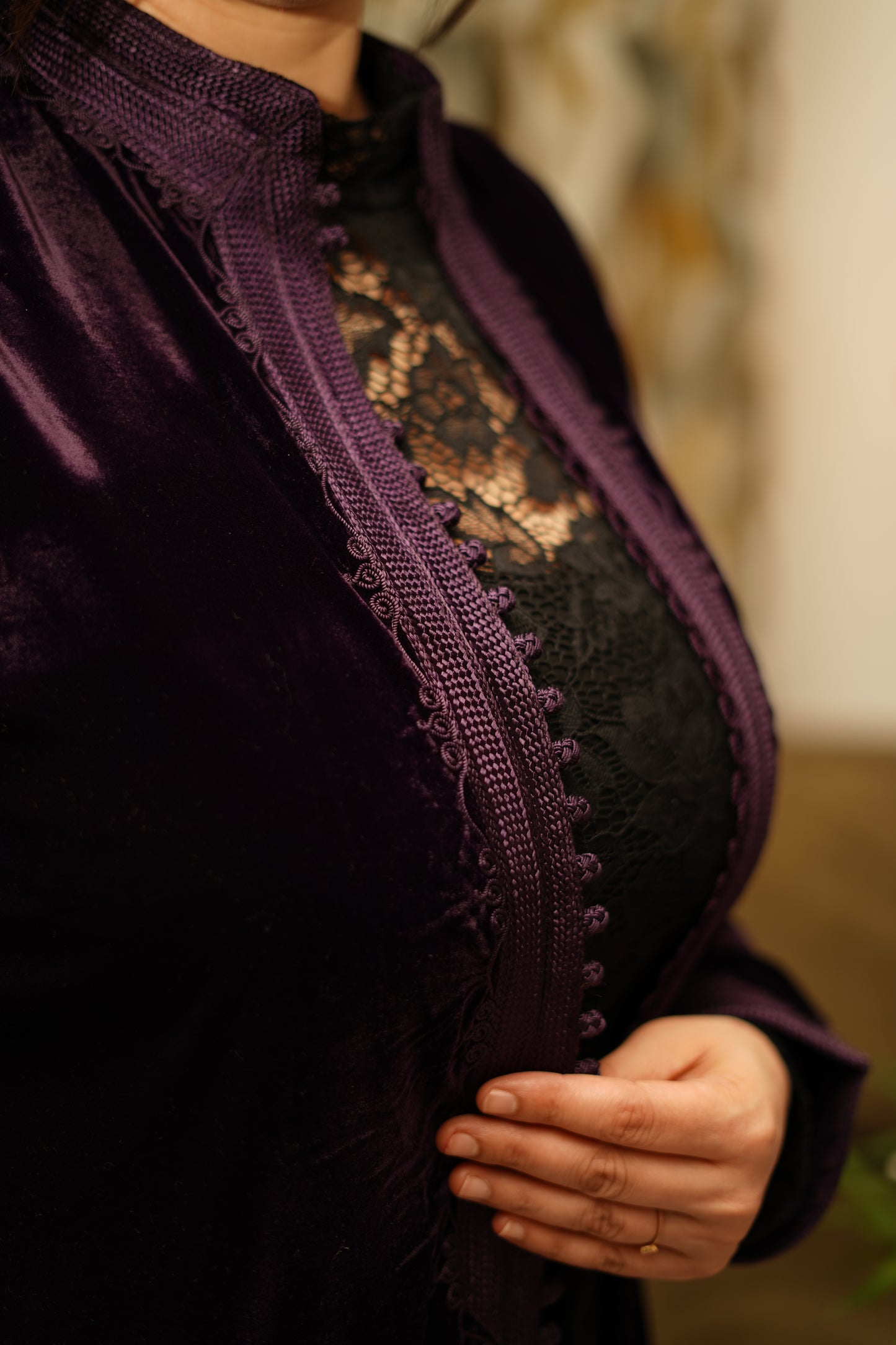 kimono Velvet crush