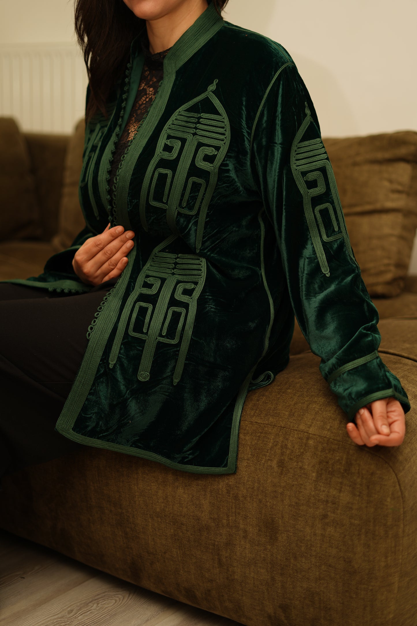 kimono velvet crush