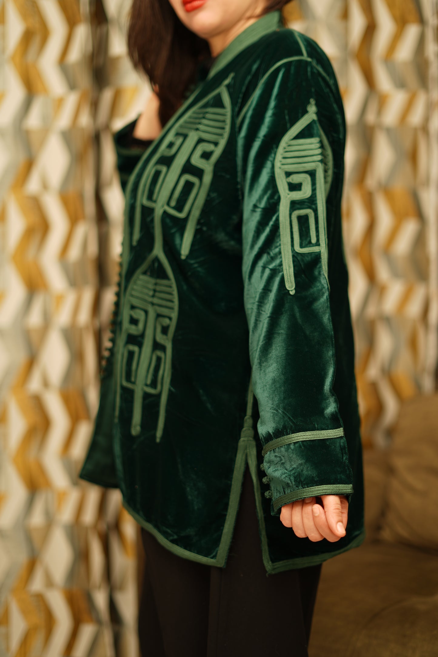 kimono velvet crush
