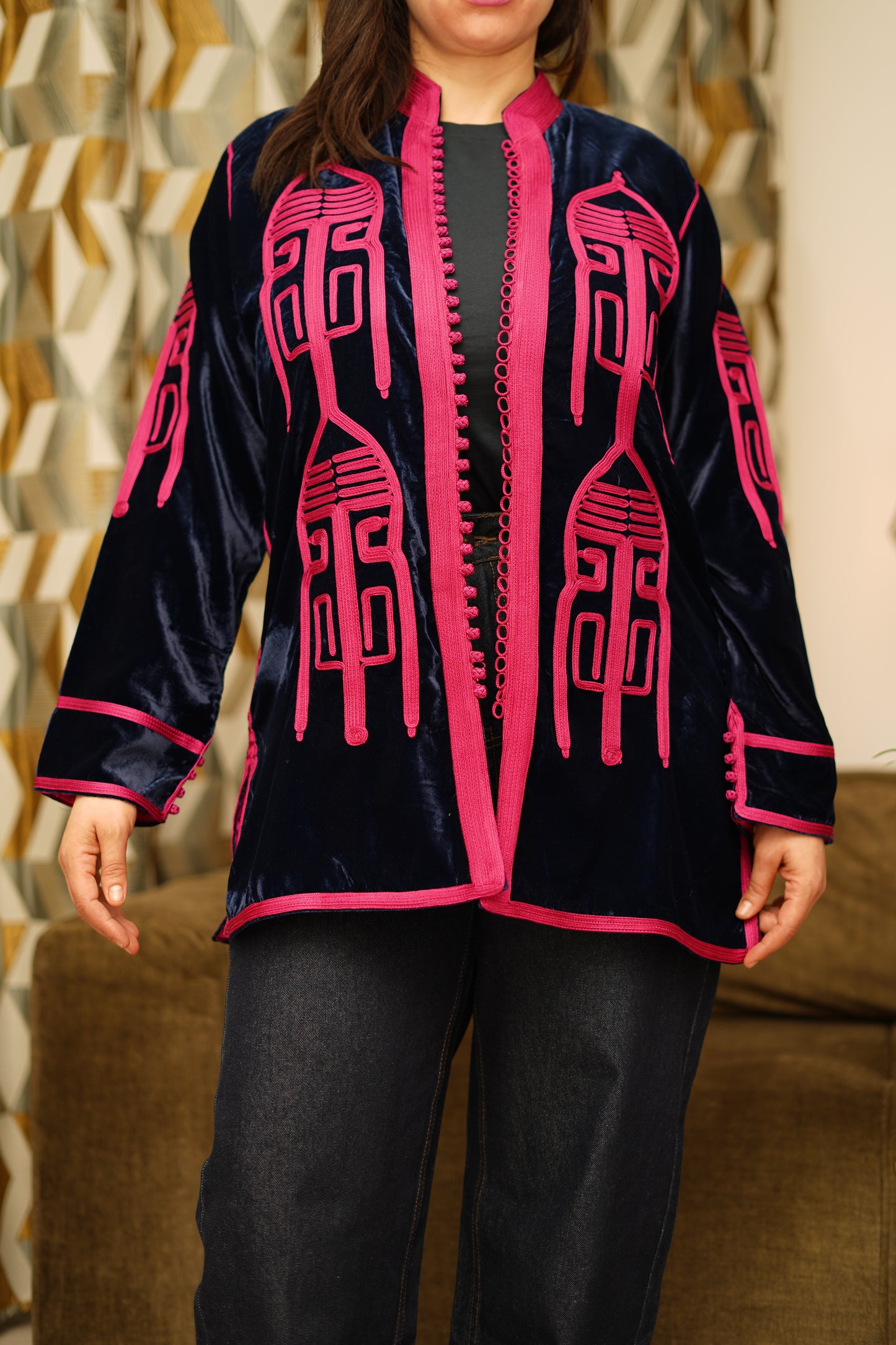 kimono velvet crush