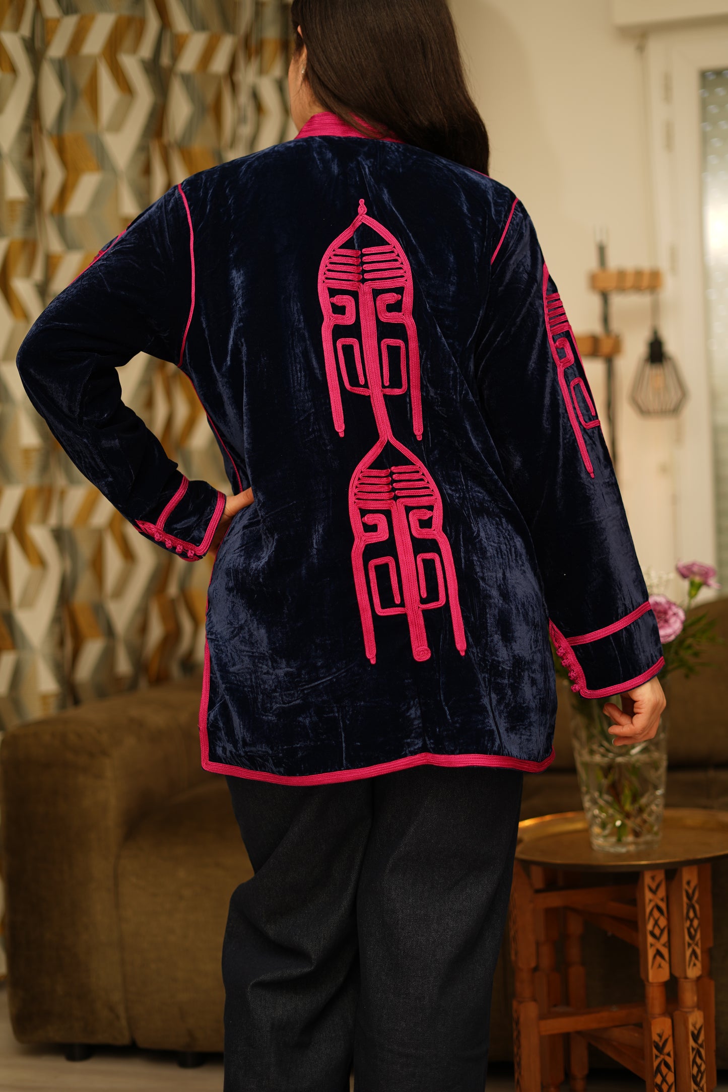 kimono velvet crush