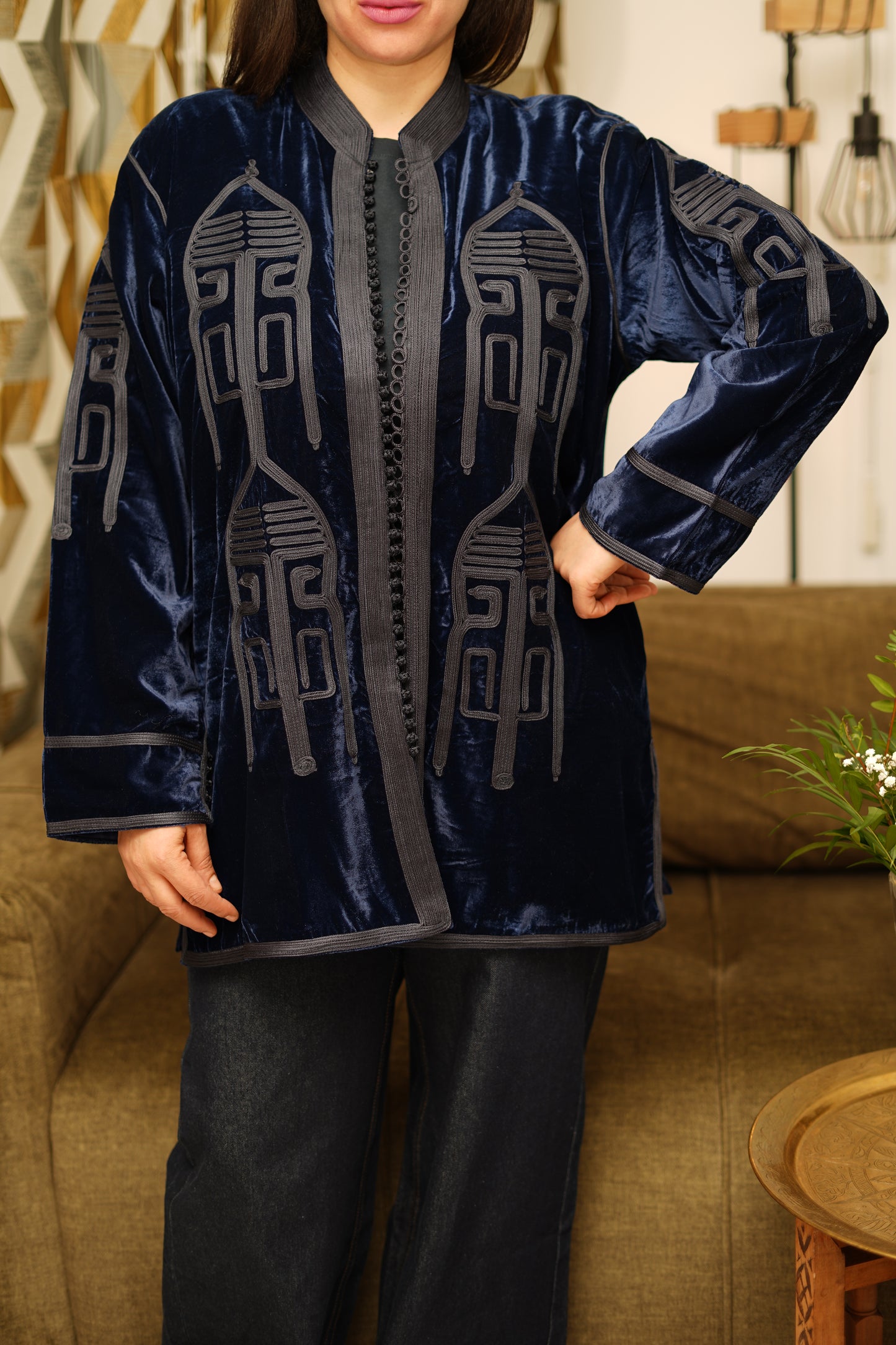kimono velvet crush