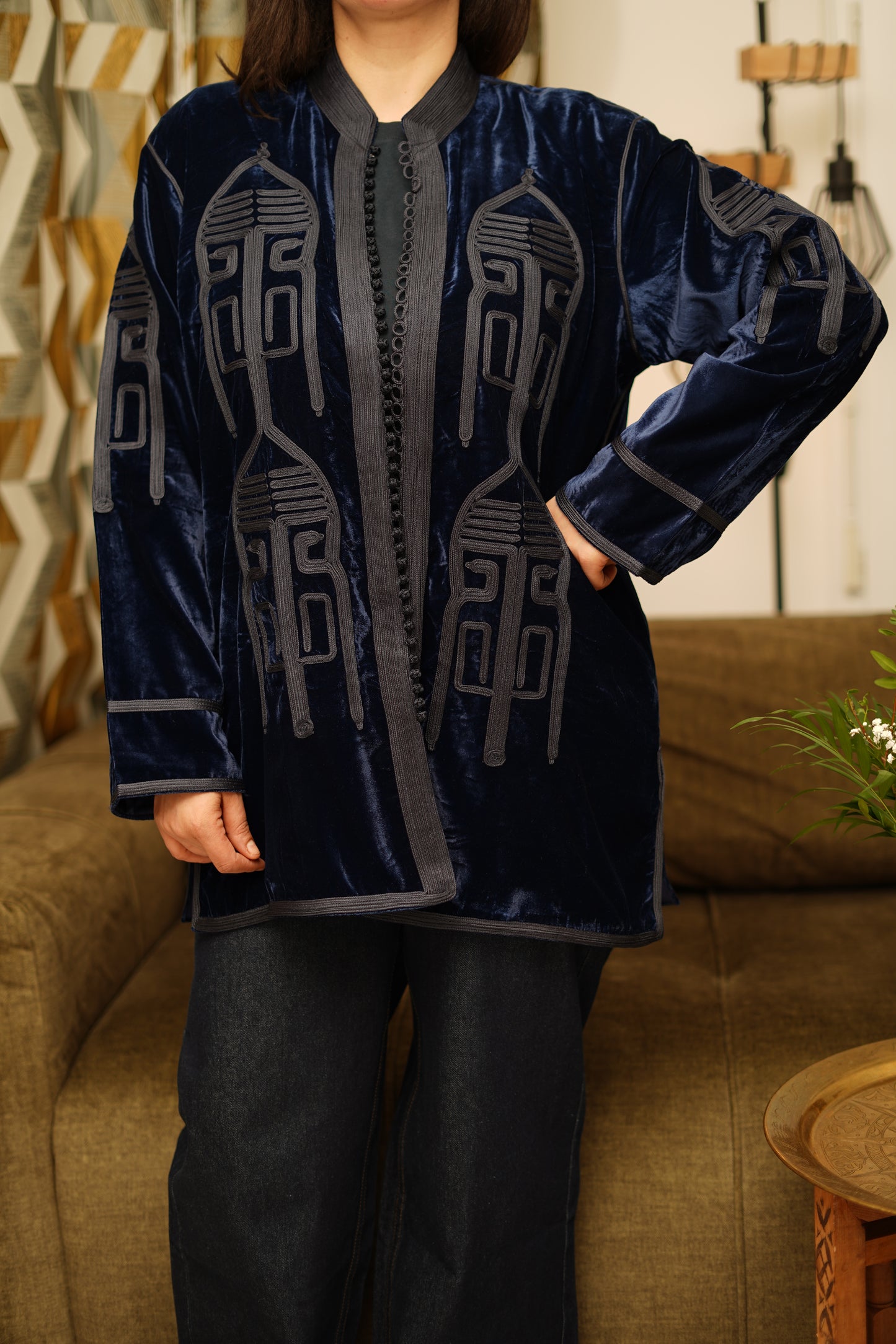 kimono velvet crush