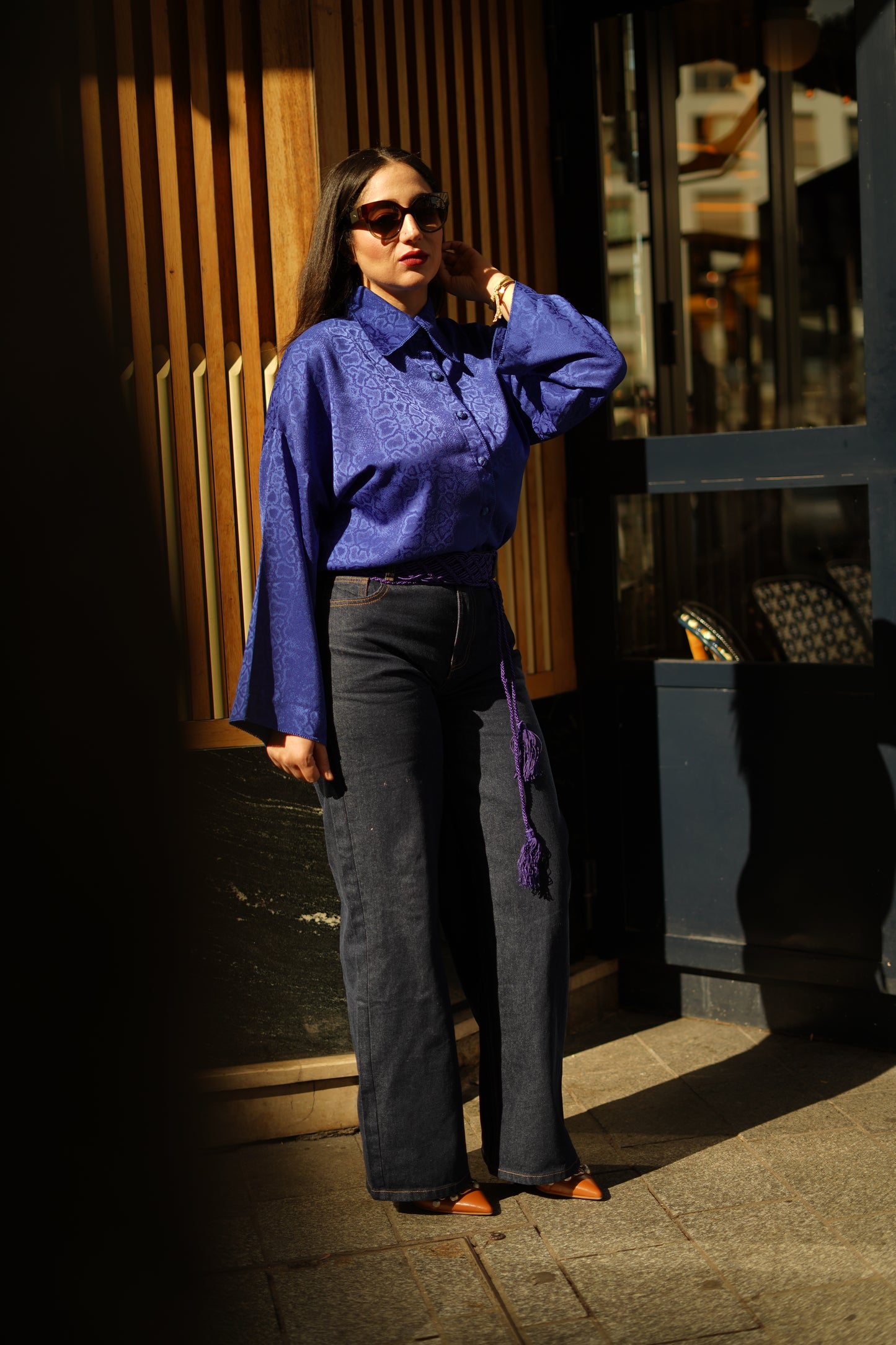 Oumayma snake Shirt