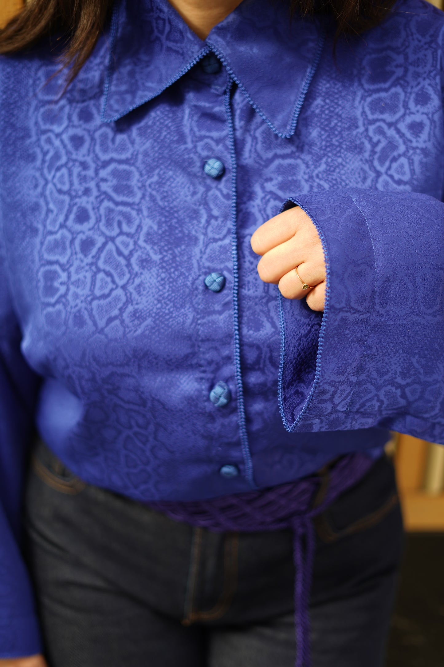 Oumayma snake Shirt